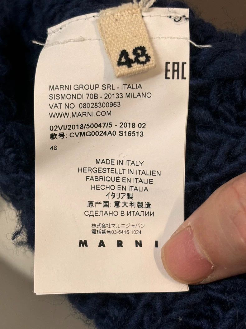 Marni Marni Wool Knit Vest in Size 48 Size US L / EU 52-54 / 3 - 5 Thumbnail