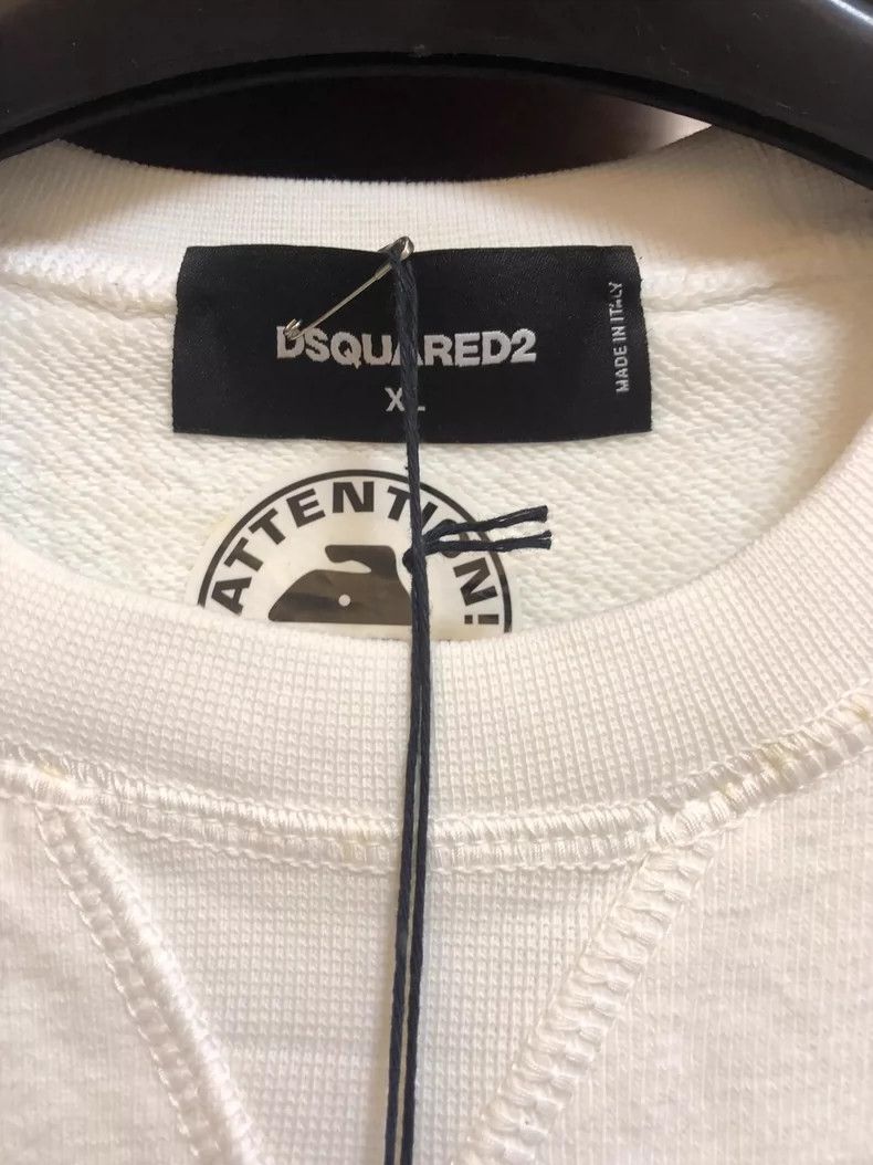 Dsquared2 dsquared2 Original Brotherhood Sweatshirt in White Size US XL / EU 56 / 4 - 4 Thumbnail