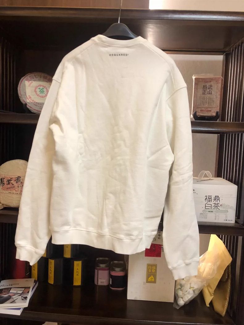 Dsquared2 dsquared2 Original Brotherhood Sweatshirt in White Size US XL / EU 56 / 4 - 5 Thumbnail