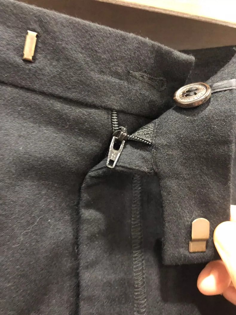 Viktor & Rolf Casual wool trousers by Viktor & Rolf Size US 28 / EU 44 - 4 Thumbnail