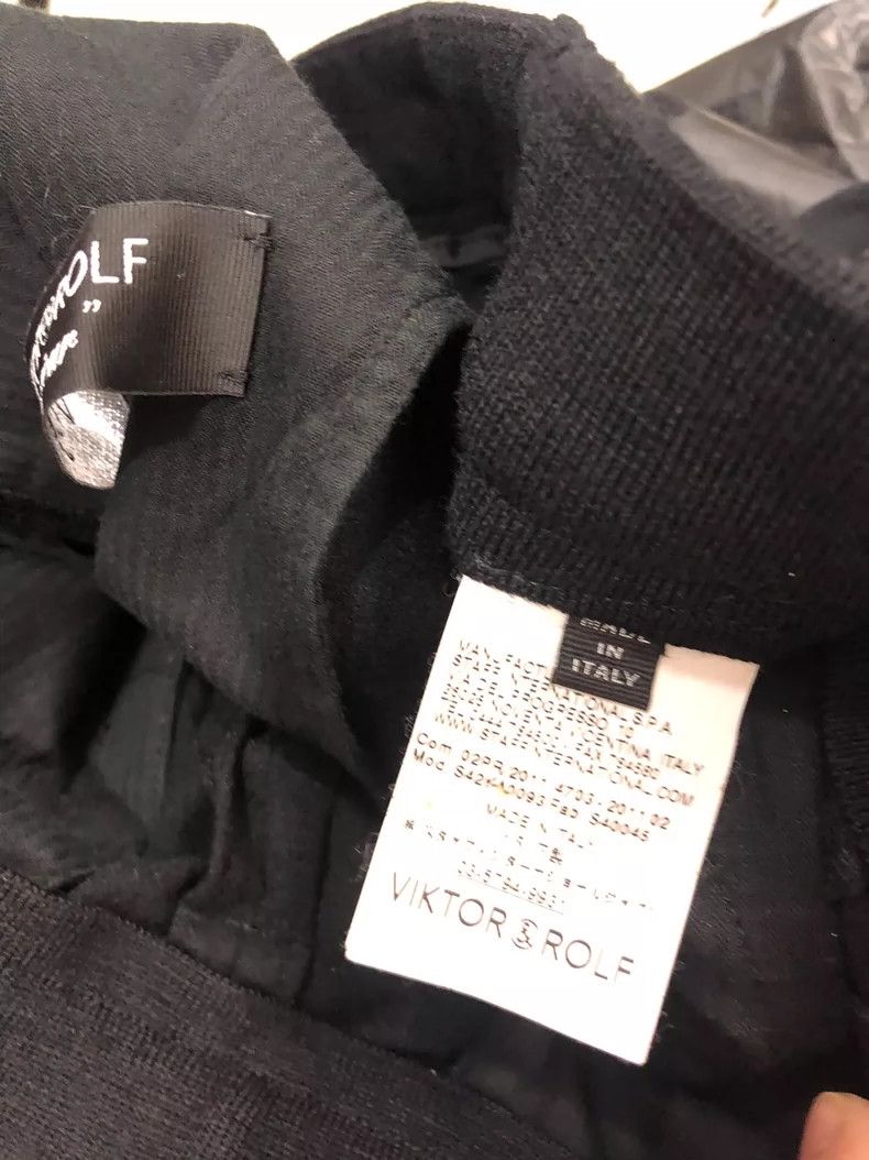 Viktor & Rolf Casual wool trousers by Viktor & Rolf Size US 28 / EU 44 - 7 Thumbnail
