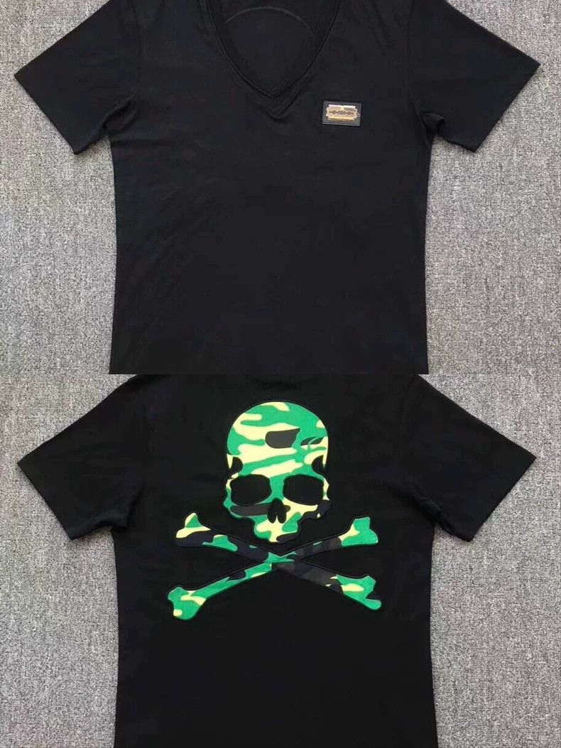 Philipp Plein PP Philipp Plein Skull Short Sleeve T-Shirt Size US M / EU 48-50 / 2 - 5 Thumbnail