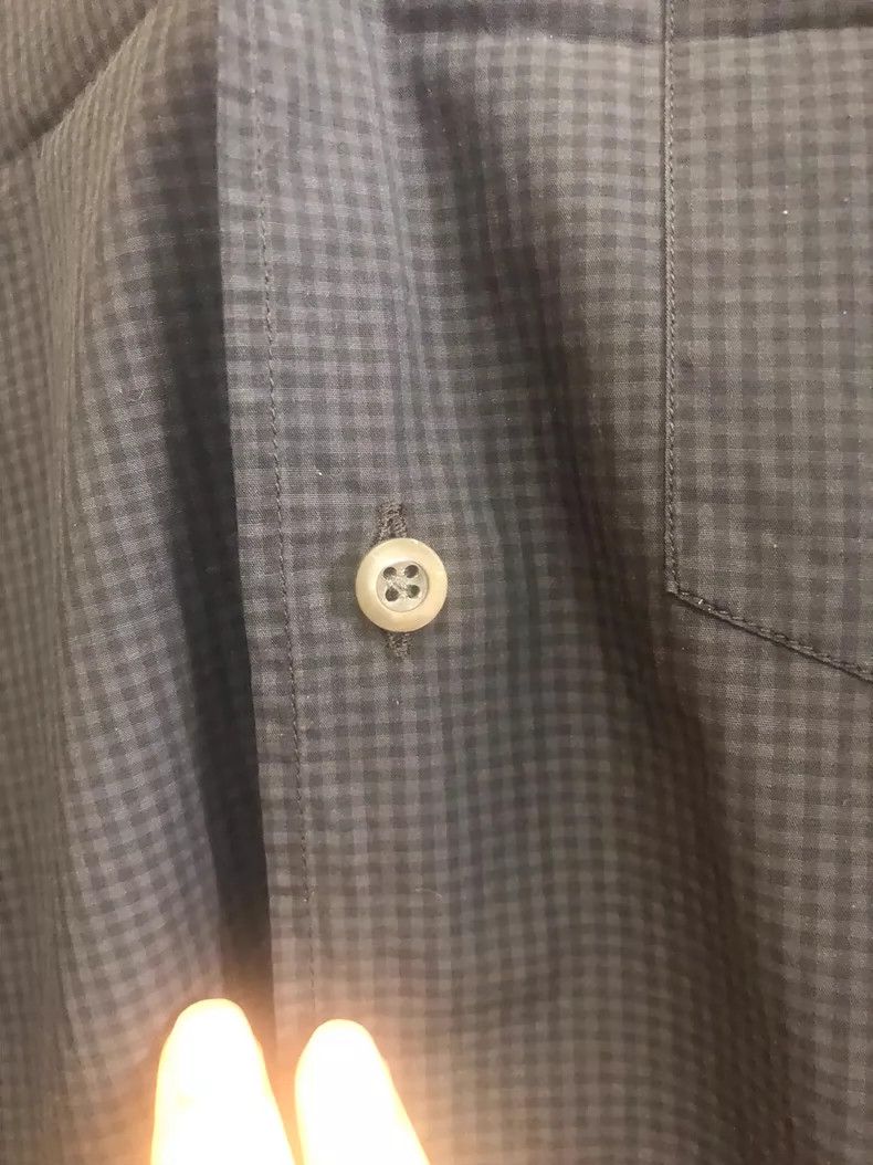 Prada Prada Long Sleeve Shirt with Missing Buttons Size US L / EU 52-54 / 3 - 5 Thumbnail