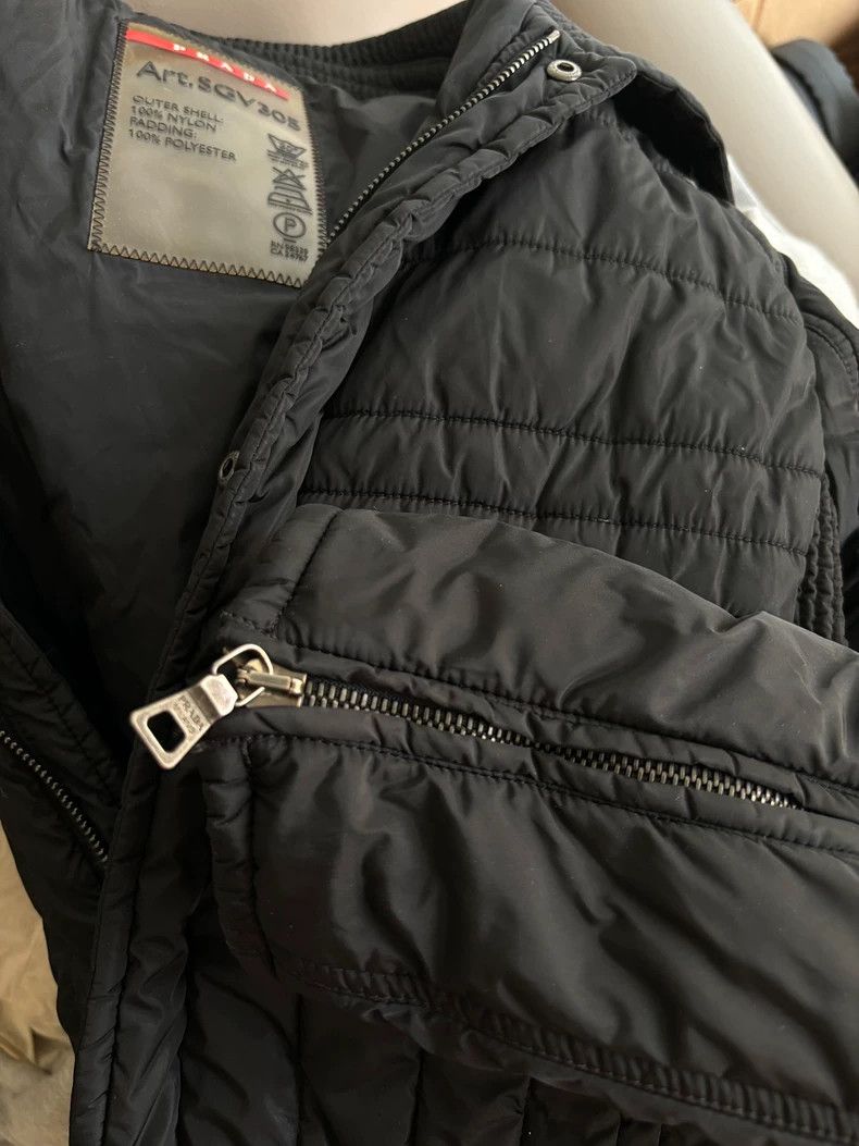 Prada Prada Quilted Jacket Size 46 Made in Italy Size US M / EU 48-50 / 2 - 4 Thumbnail