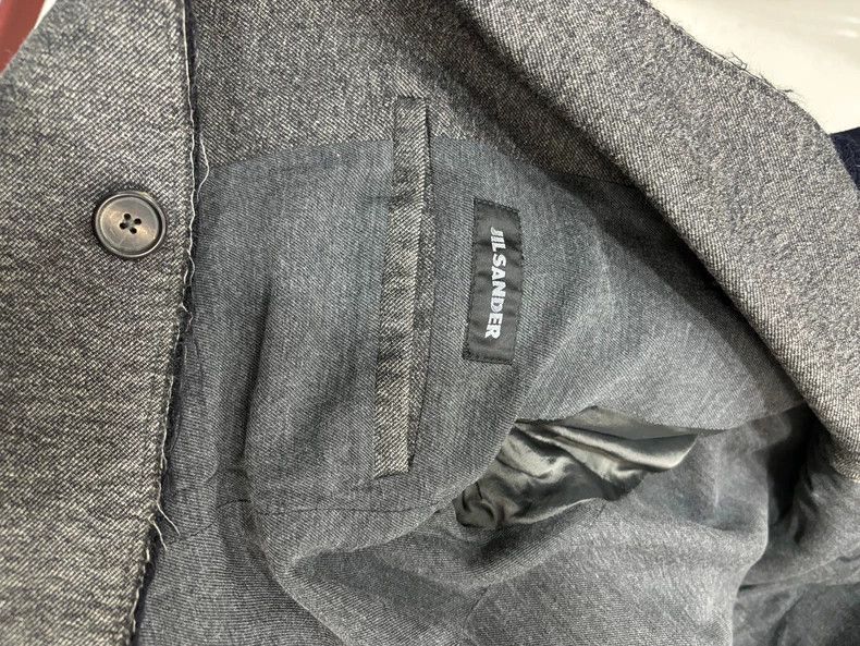 Jil Sander JIL SANDER Wool Cashmere Suit Coat Size US M / EU 48-50 / 2 - 4 Thumbnail