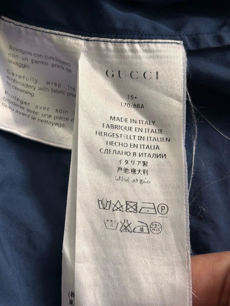 Gucci Gucci Long Sleeve Shirt Size 39 Size US M / EU 48-50 / 2 - 6 Thumbnail