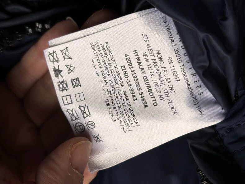 Moncler Moncler Himalaya Series Puffer Jacket with Flaws Size US L / EU 52-54 / 3 - 4 Thumbnail