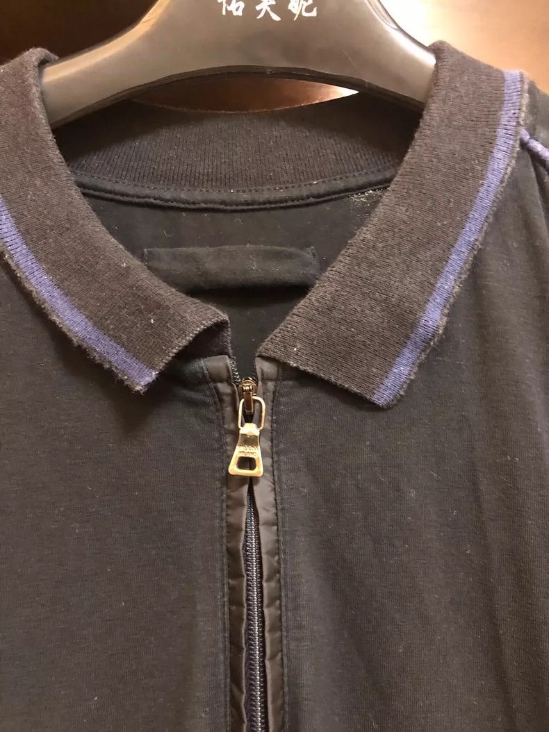Prada Prada Classic Zip Polo Shirt Size US L / EU 52-54 / 3 - 3 Thumbnail