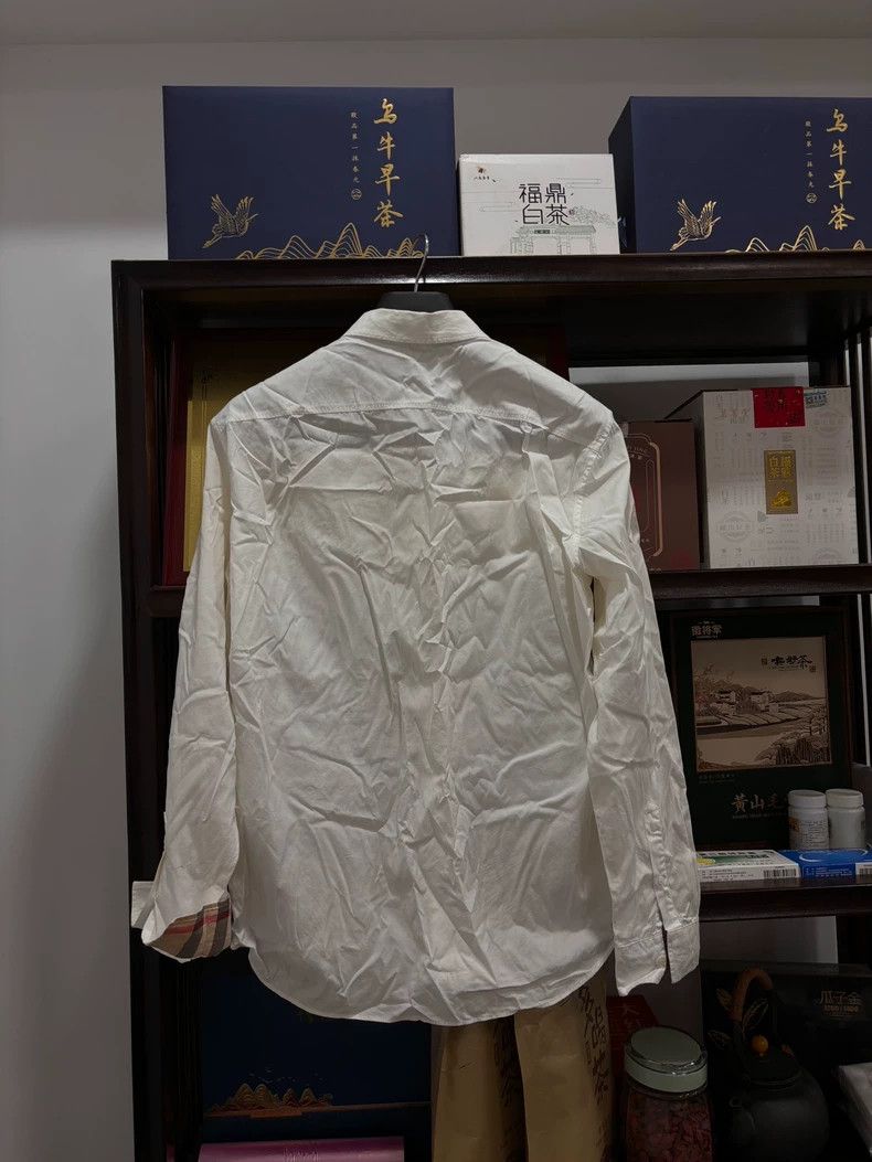 Burberry Burberry Long Sleeve Classic Shirt Size M Size US M / EU 48-50 / 2 - 2 Thumbnail