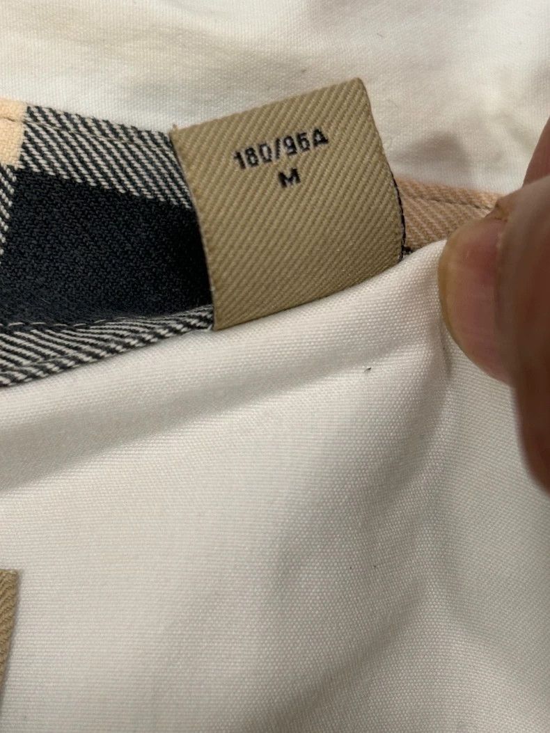 Burberry Burberry Long Sleeve Classic Shirt Size M Size US M / EU 48-50 / 2 - 6 Thumbnail