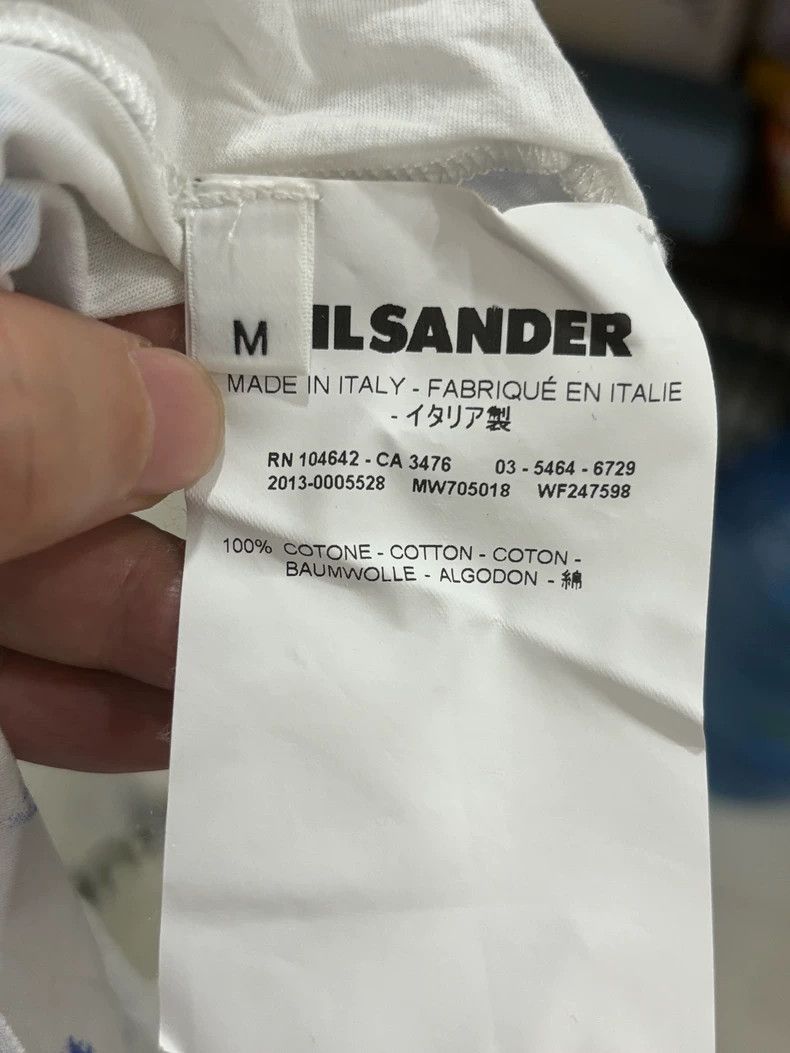 Jil Sander Jil Sander Short Sleeve T-Shirt in Italy Size US M / EU 48-50 / 2 - 5 Thumbnail