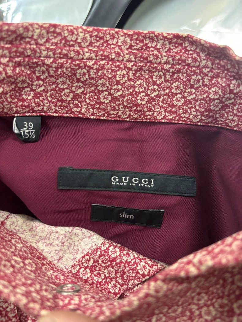 Gucci Gucci Long Sleeve Shirt Italian Brand New Size US M / EU 48-50 / 2 - 6 Thumbnail