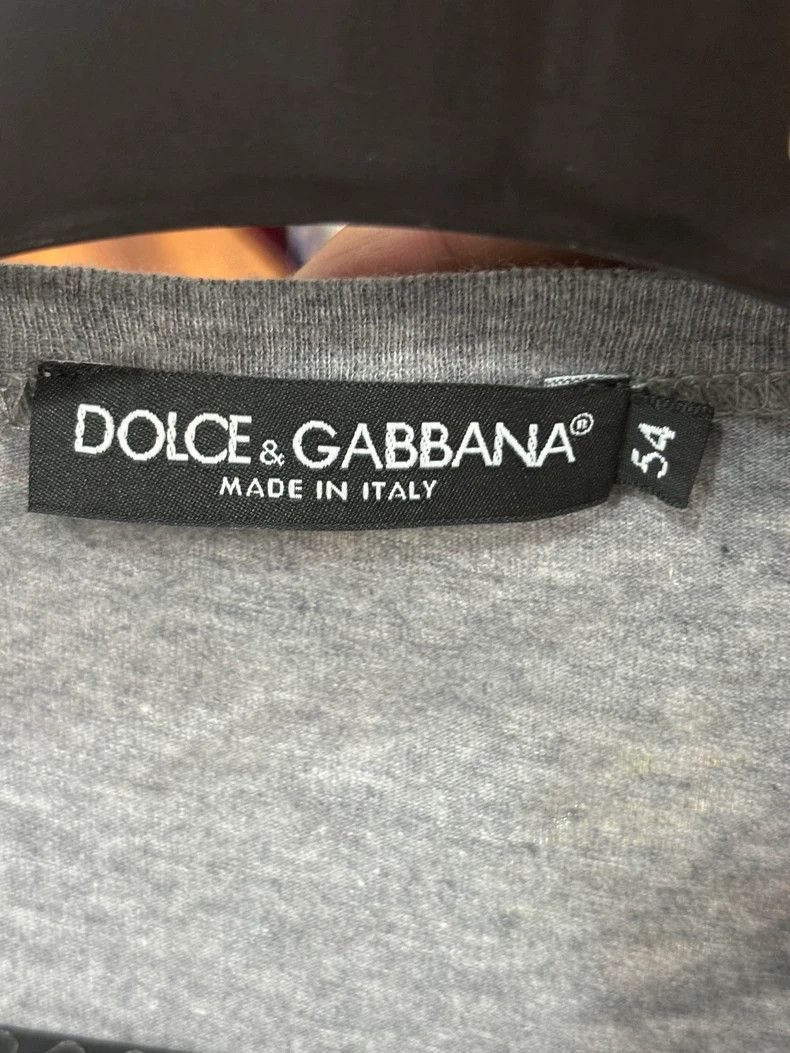 Dolce & Gabbana Dolce Gabbana Long Sleeve Silk T-shirt Size US XL / EU 56 / 4 - 3 Thumbnail