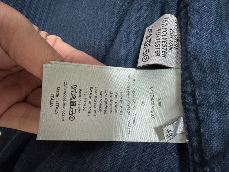 Dior Dior Corduroy Denim Jacket Size 48 Size US L / EU 52-54 / 3 - 4 Thumbnail