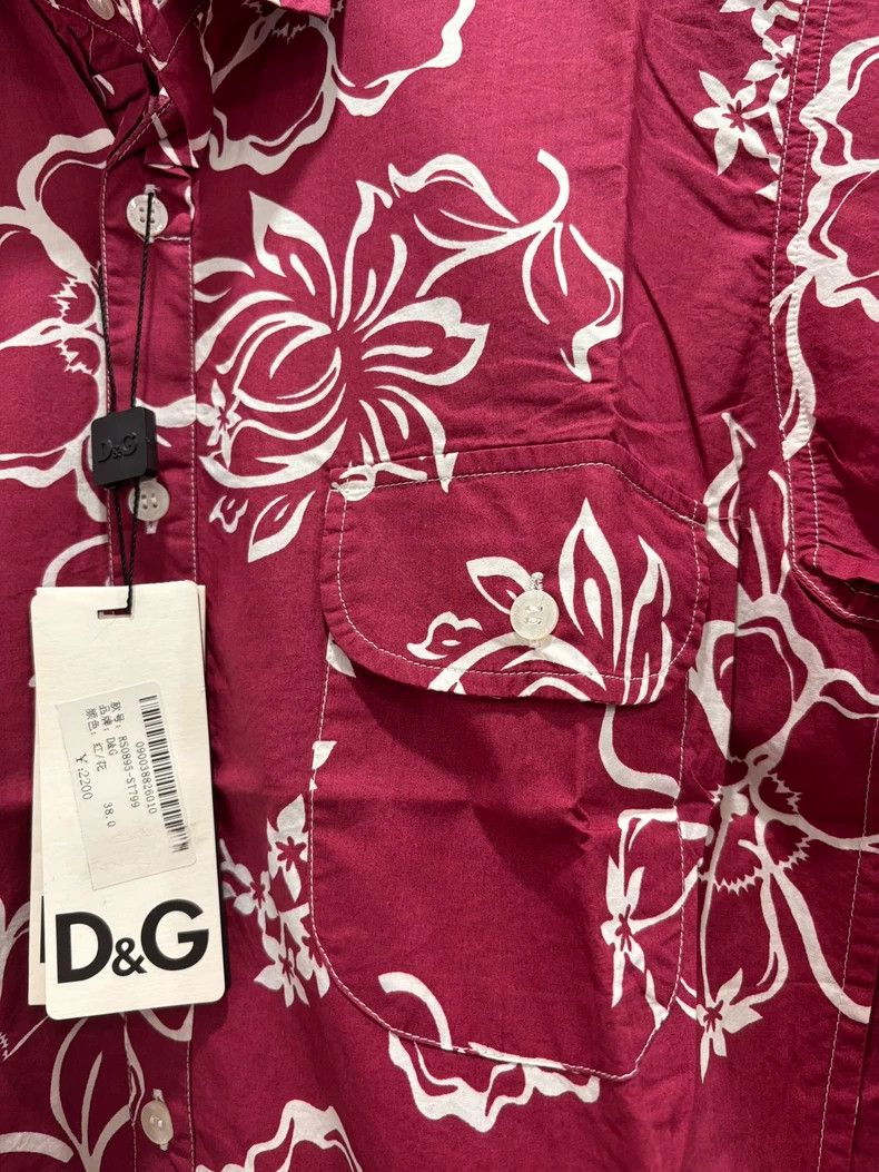 Dolce & Gabbana DG Casual Short Sleeve Shirt for Men Size US L / EU 52-54 / 3 - 3 Thumbnail