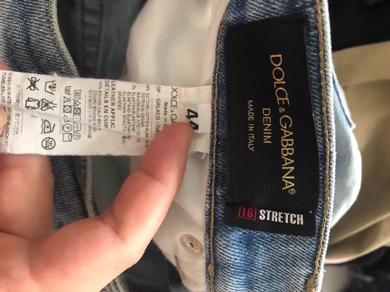 Dolce & Gabbana Dolce Gabbana Distressed Denim Shorts Size 44 Size US 44 / EU 60 - 5 Thumbnail