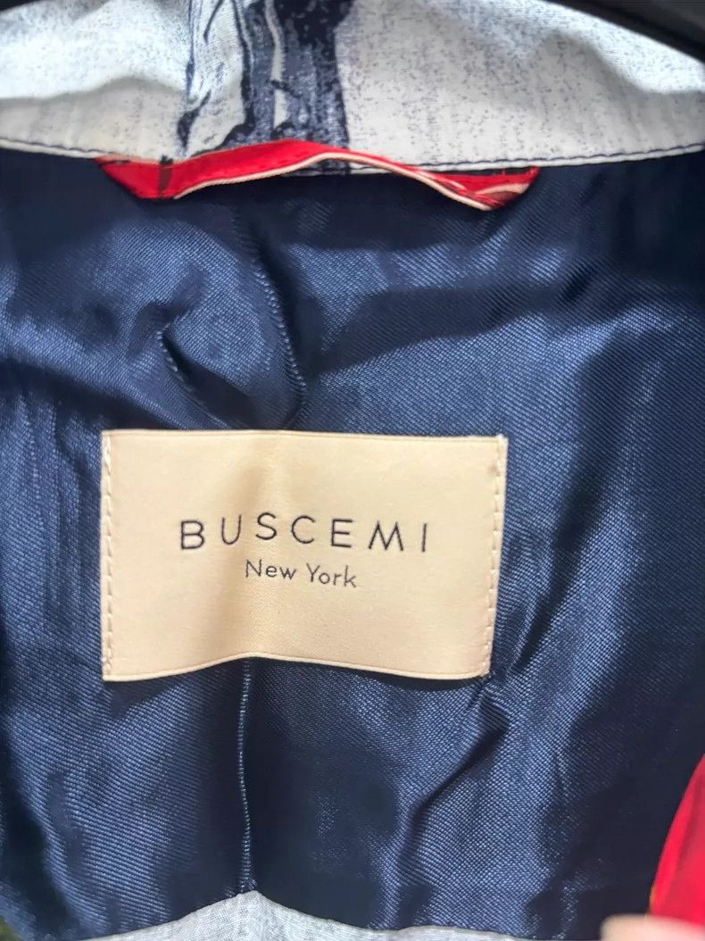 Balenciaga Red Short Sleeve Shirt with Crane Design Size US L / EU 52-54 / 3 - 6 Thumbnail