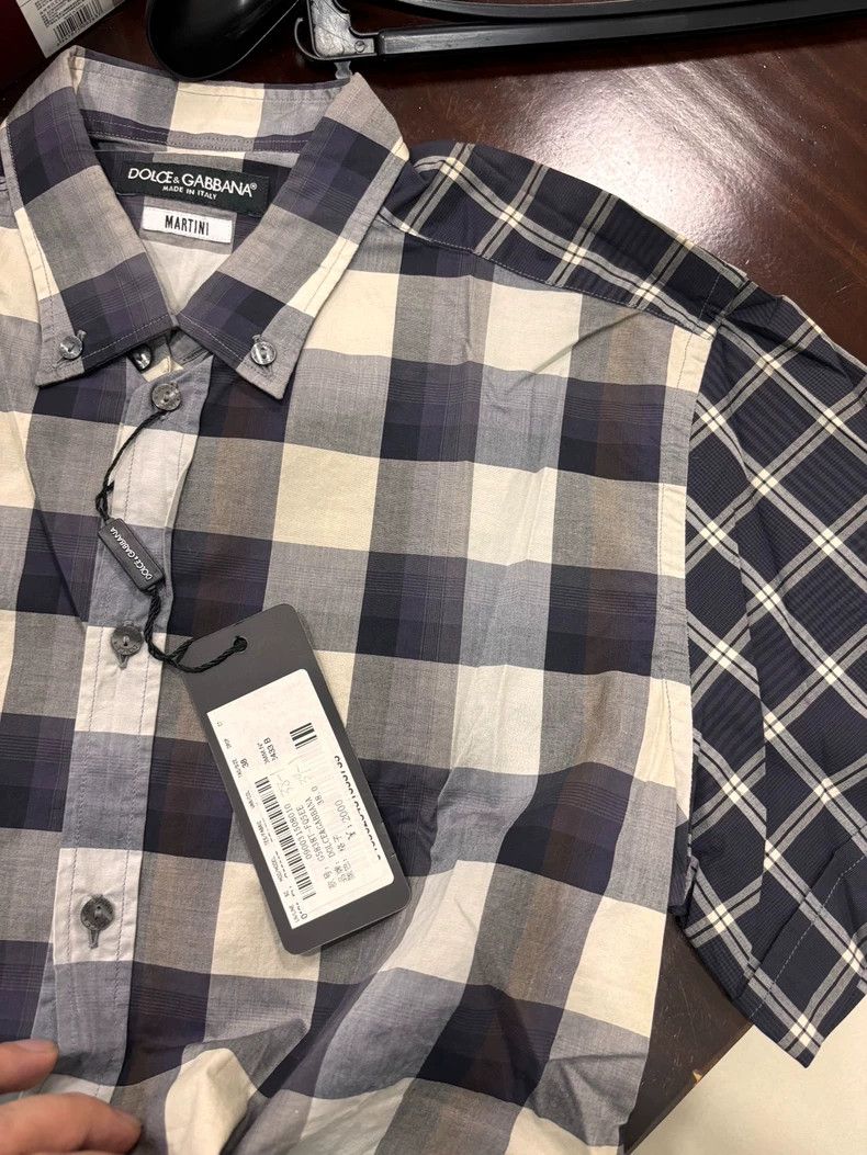 Dolce & Gabbana DG Casual Short Sleeve Shirt Brand New Size US M / EU 48-50 / 2 - 5 Thumbnail