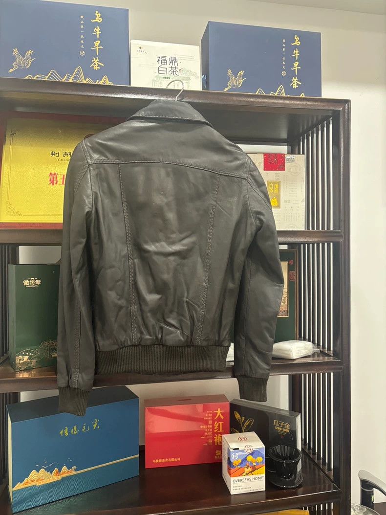 Fendi Fendi Leather Jacket with Button Closure Size US M / EU 48-50 / 2 - 2 Thumbnail