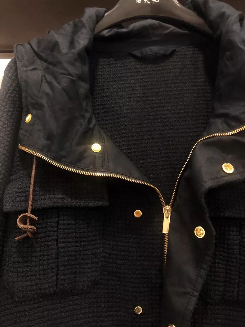Emporio Armani Armani Casual Jacket with Golden Zipper Buttons Size US M / EU 48-50 / 2 - 3 Thumbnail