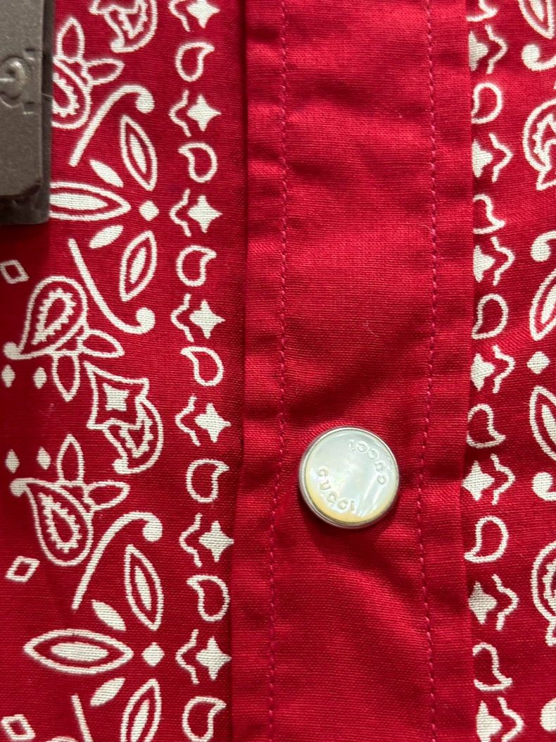 Gucci Gucci Short Sleeve T-Shirt Red Size US M / EU 48-50 / 2 - 3 Thumbnail