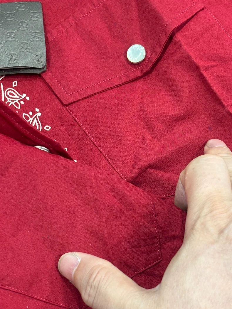 Gucci Gucci Short Sleeve T-Shirt Red Size US M / EU 48-50 / 2 - 8 Thumbnail