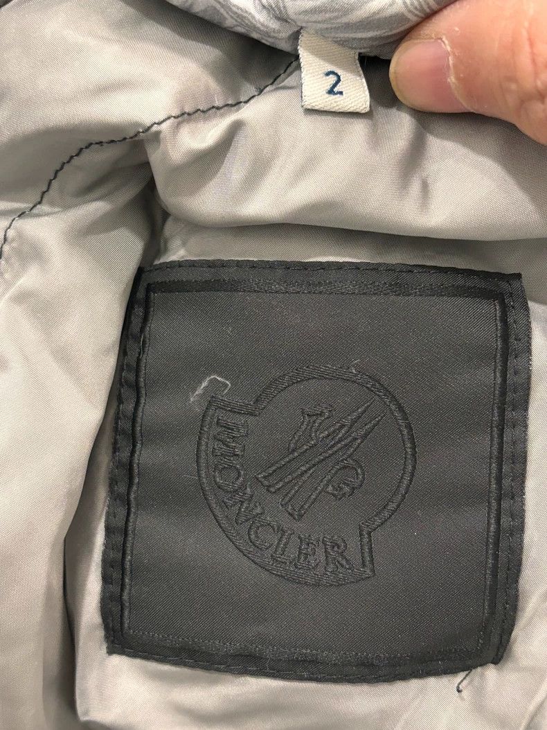 Moncler Moncler Warthog Black Logo Puffer Jacket Size US L / EU 52-54 / 3 - 3 Thumbnail