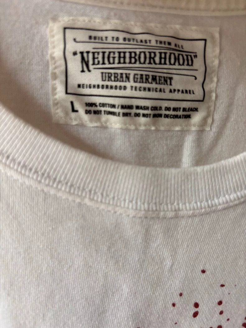 Neighborhood NEIGHBORHOOD TEAM/C-TEE.SS NBHD T-Shirt Size US L / EU 52-54 / 3 - 3 Thumbnail