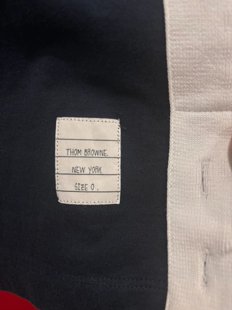 Thom Browne Tom Browne Navy Short Sleeve Tee Size US XS / EU 42 / 0 - 3 Thumbnail