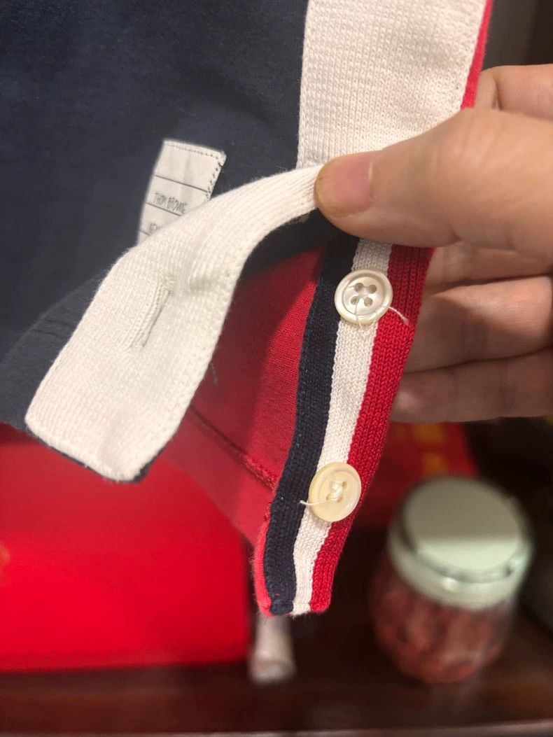 Thom Browne Tom Browne Navy Short Sleeve Tee Size US XS / EU 42 / 0 - 4 Thumbnail