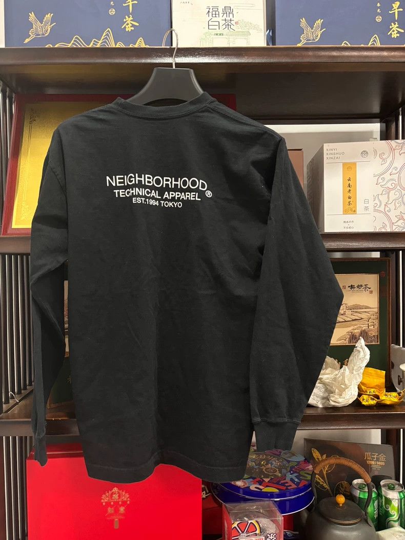 Neighborhood NEIGHBORHOOD Long Sleeve Black Sweatshirt Size US S / EU 44-46 / 1 - 2 Thumbnail