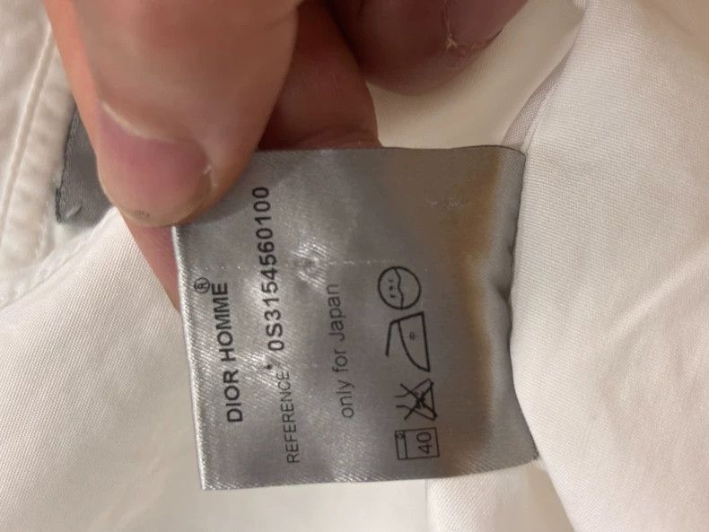 Dior Dior Long Sleeve Shirt Size 38 Italy Size US M / EU 48-50 / 2 - 6 Thumbnail