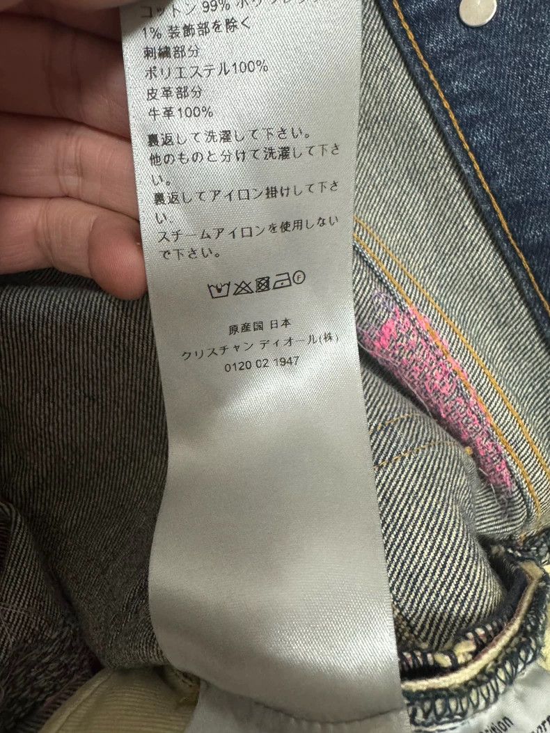 Dior Dior Japanese Exclusive Denim Jeans Size 29 Size US 29 - 5 Thumbnail