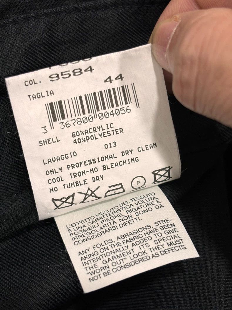 Emporio Armani Armani Black Pants with Unique Design Size US 32 / EU 48 - 9 Thumbnail