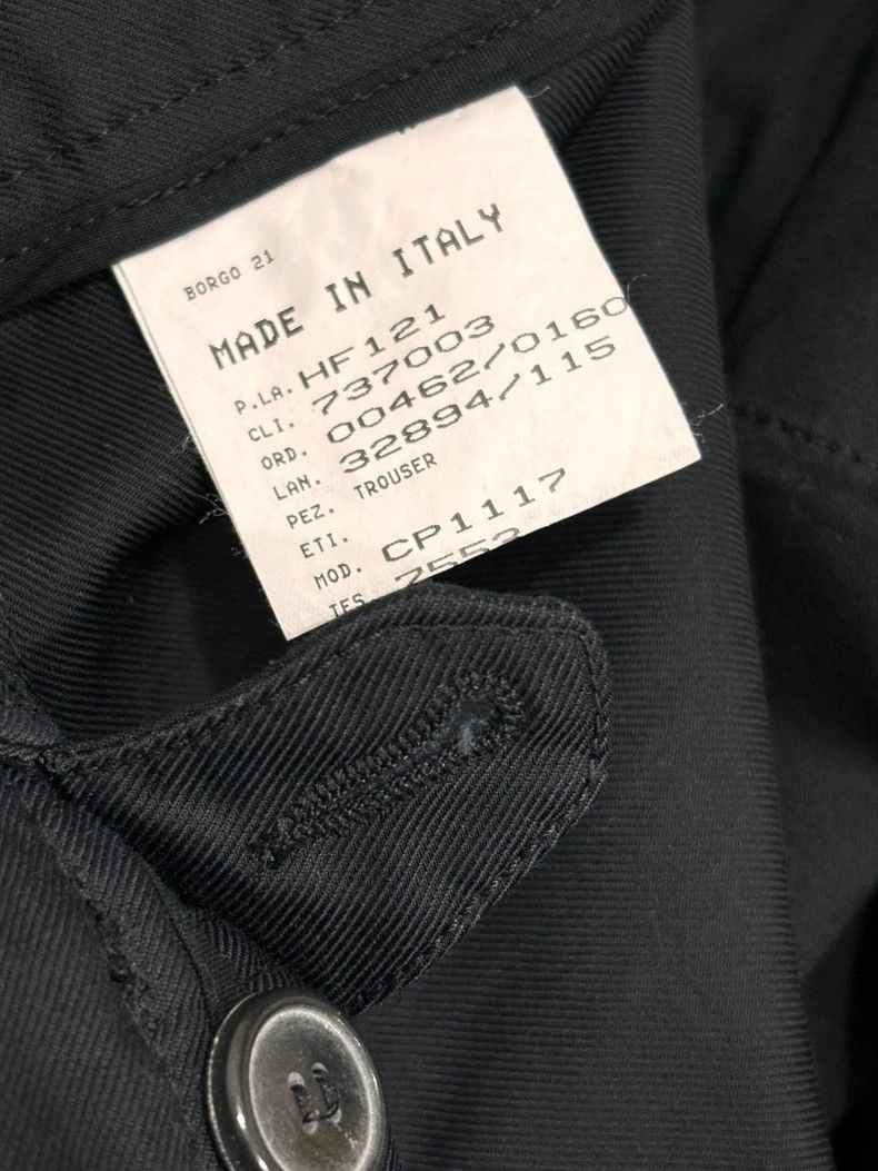 Emporio Armani Armani Black Pants with Unique Design Size US 32 / EU 48 - 8 Thumbnail