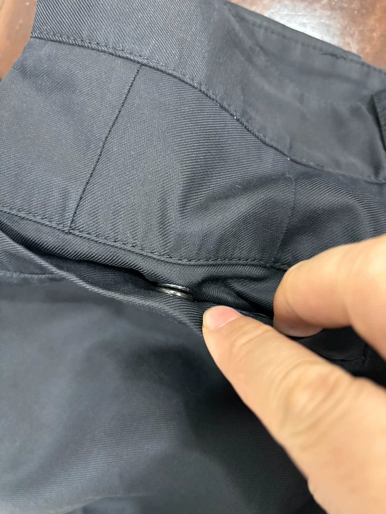 Emporio Armani Armani Black Pants with Unique Design Size US 32 / EU 48 - 6 Thumbnail