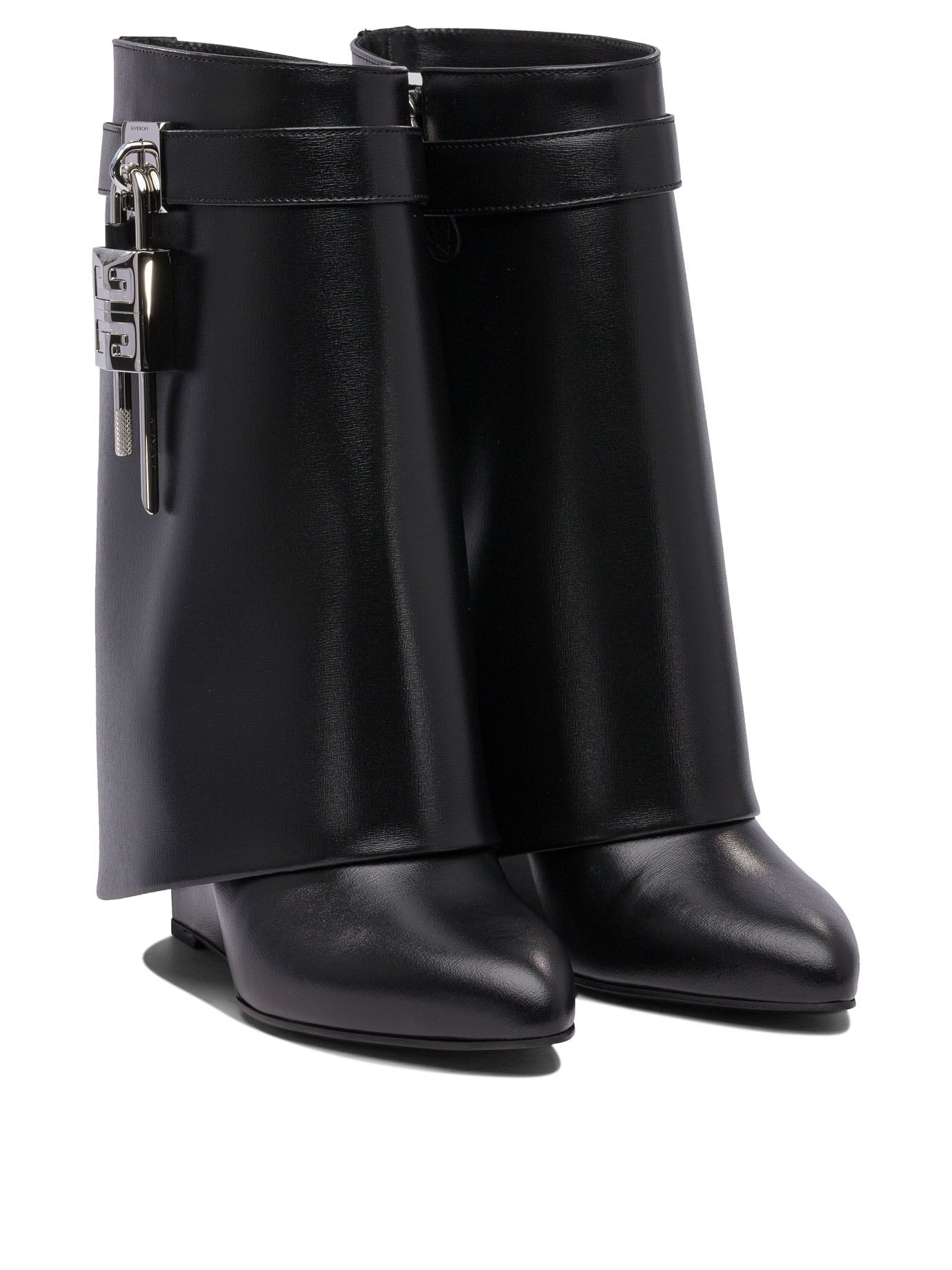 Givenchy Shark Lock 90Mm Ankle Boots Size US 7.5 / IT 37.5 - 2 Thumbnail