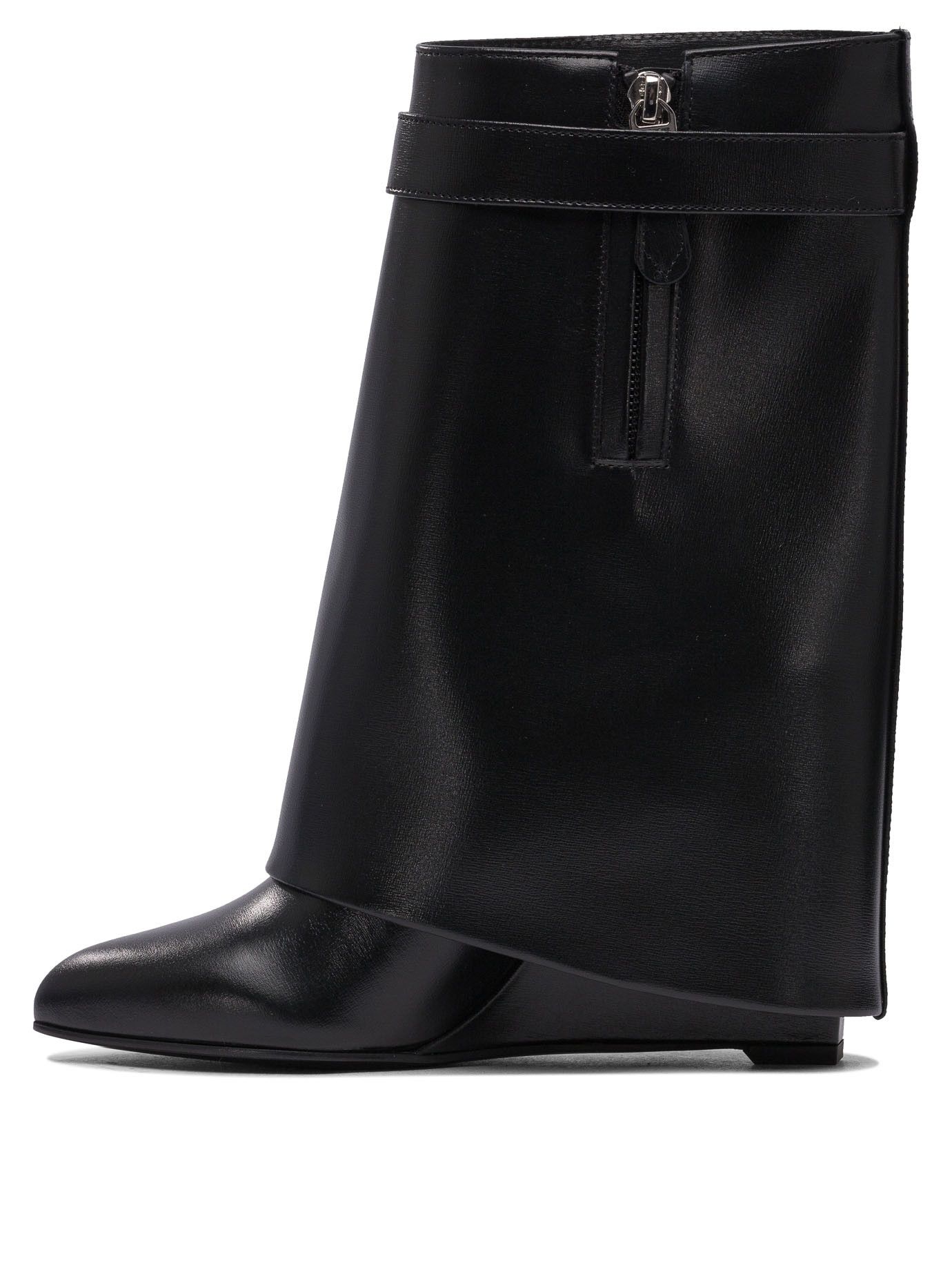 Givenchy Shark Lock 90Mm Ankle Boots Size US 7.5 / IT 37.5 - 3 Thumbnail