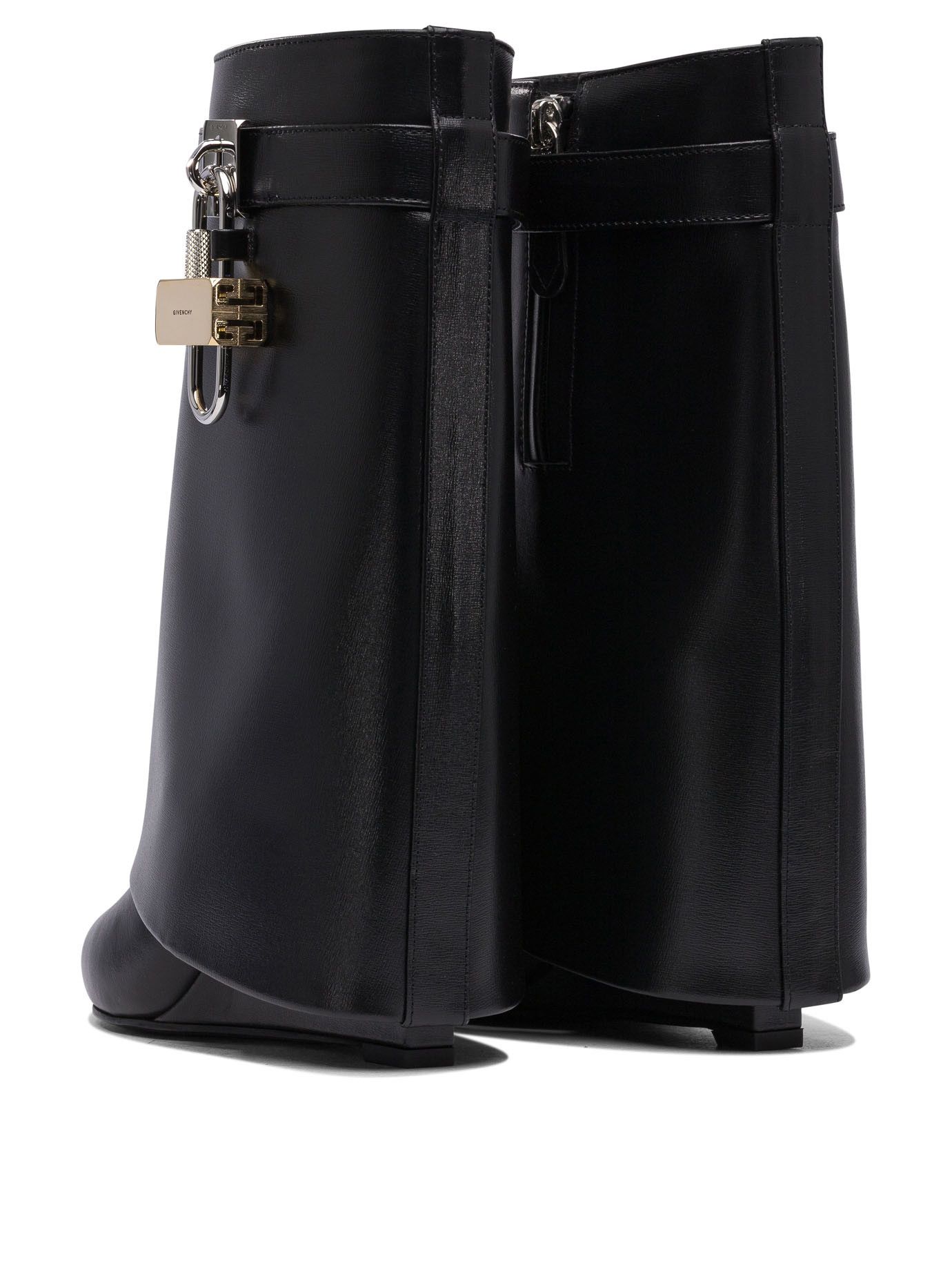 Givenchy Shark Lock 90Mm Ankle Boots Size US 7.5 / IT 37.5 - 4 Thumbnail