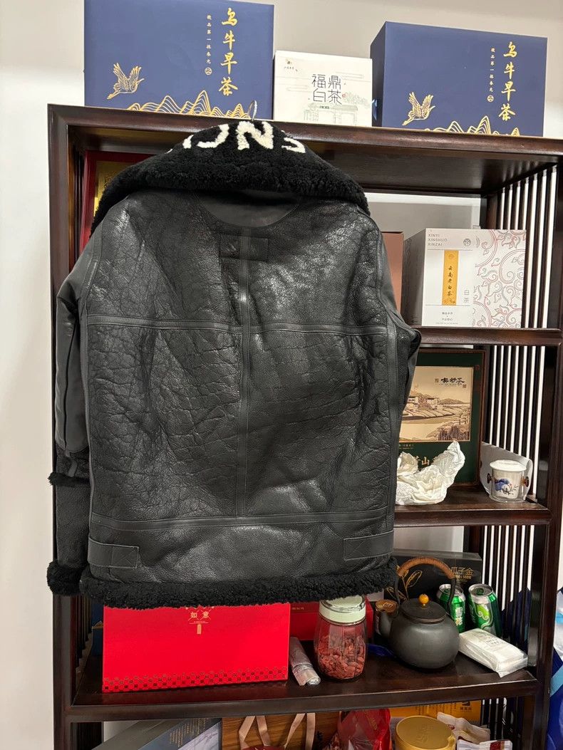 Balenciaga Balenciaga Leather and Shearling Jacket Size XS / US 0-2 / IT 36-38 - 2 Thumbnail
