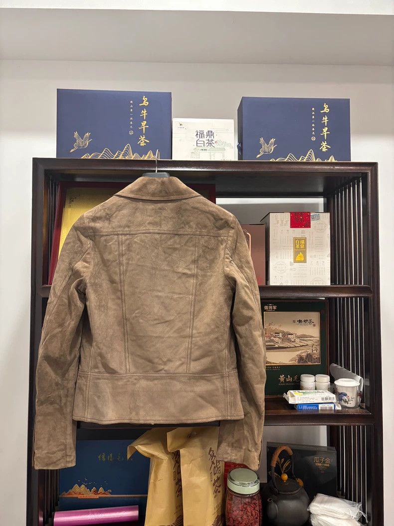 Gucci Gucci Suede Jacket Made in Italy Size 46 Size US M / EU 48-50 / 2 - 2 Thumbnail