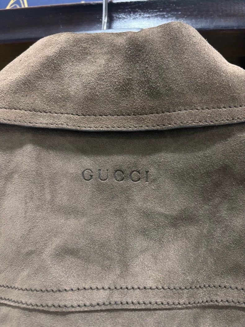 Gucci Gucci Suede Jacket Made in Italy Size 46 Size US M / EU 48-50 / 2 - 3 Thumbnail