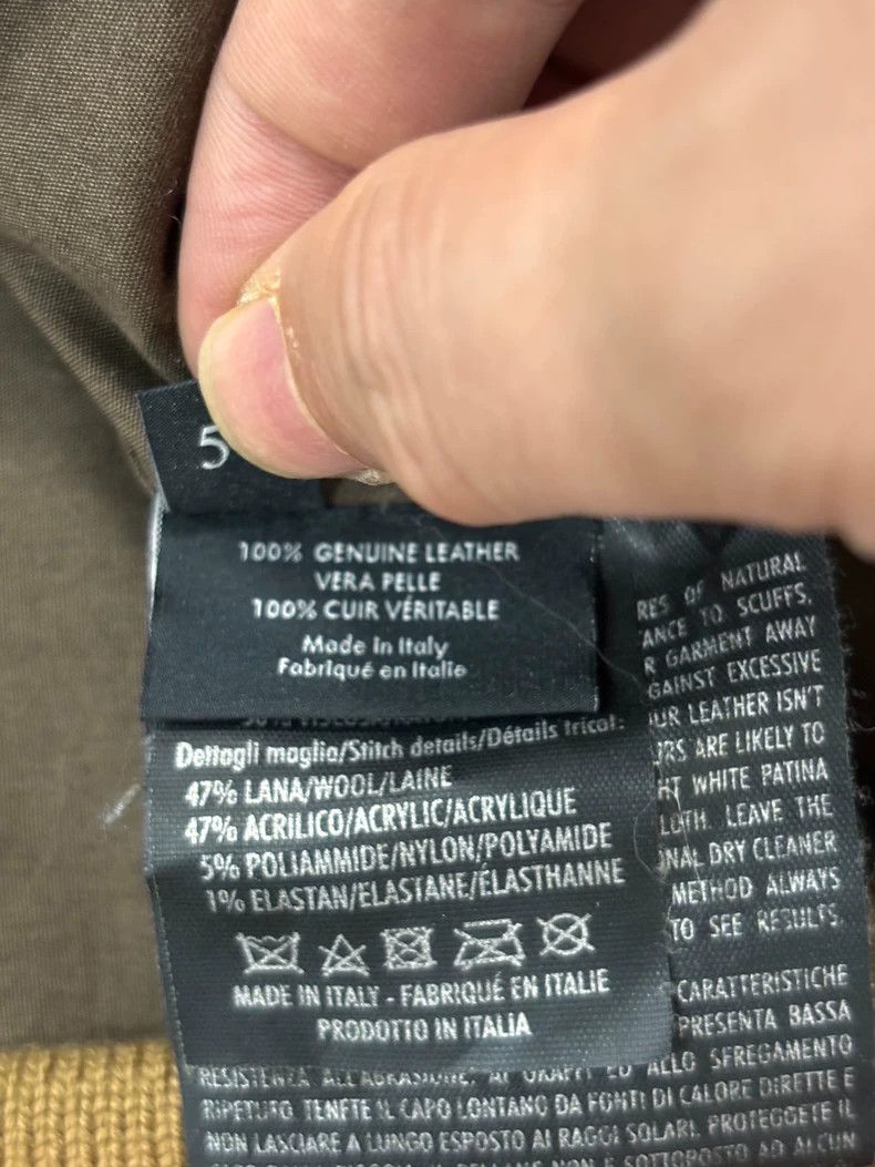 Gucci Gucci Brown Leather Jacket Made in Italy Size US L / EU 52-54 / 3 - 5 Thumbnail