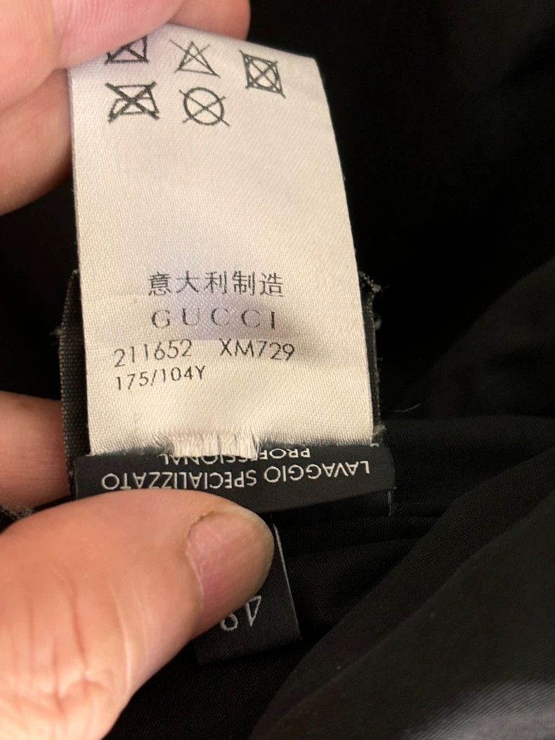 Gucci Gucci Leather Jacket Made in Italy Size 48 Size US L / EU 52-54 / 3 - 6 Thumbnail
