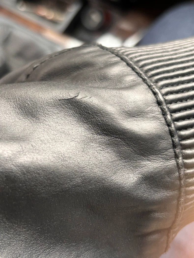 Gucci Gucci Leather Jacket Made in Italy Size 48 Size US L / EU 52-54 / 3 - 8 Thumbnail