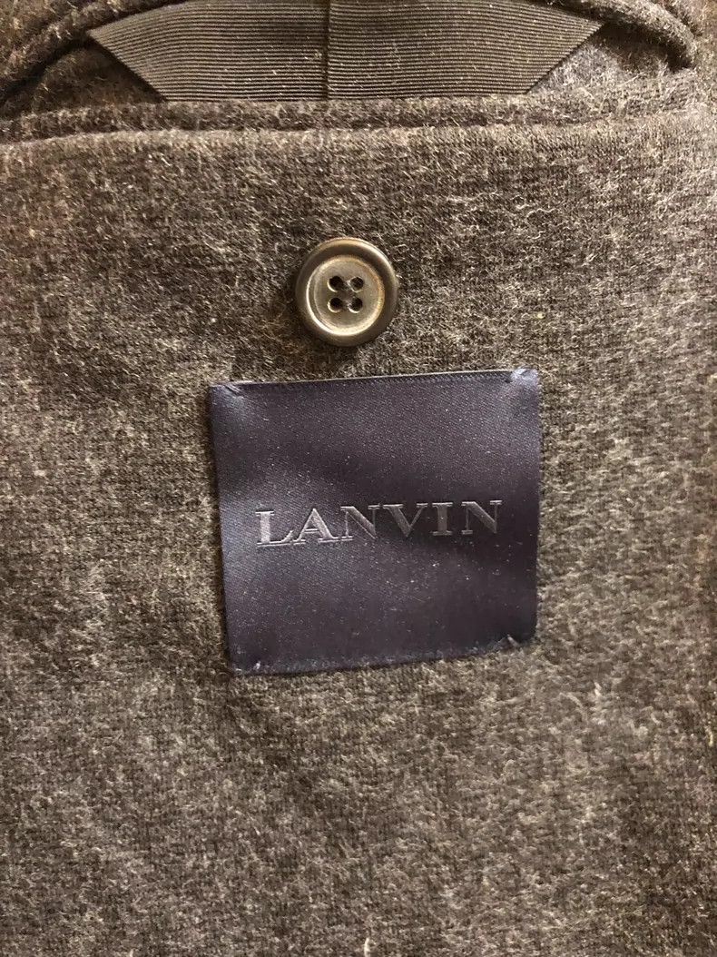 Lanvin Lanvin Classic Wool Suit Jacket with Buttons Size US L / EU 52-54 / 3 - 4 Thumbnail