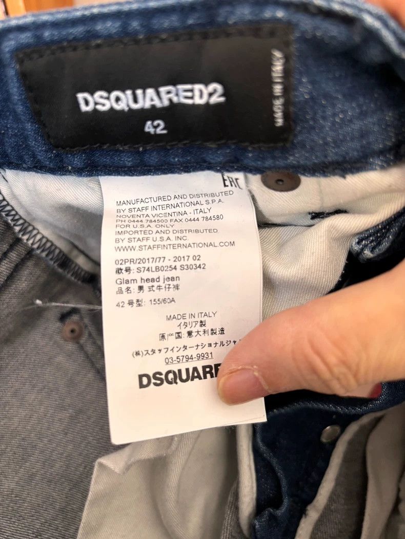 Dsquared2 Dsquared2 Men's Denim Pants Size 42 Size US 42 / EU 58 - 4 Thumbnail