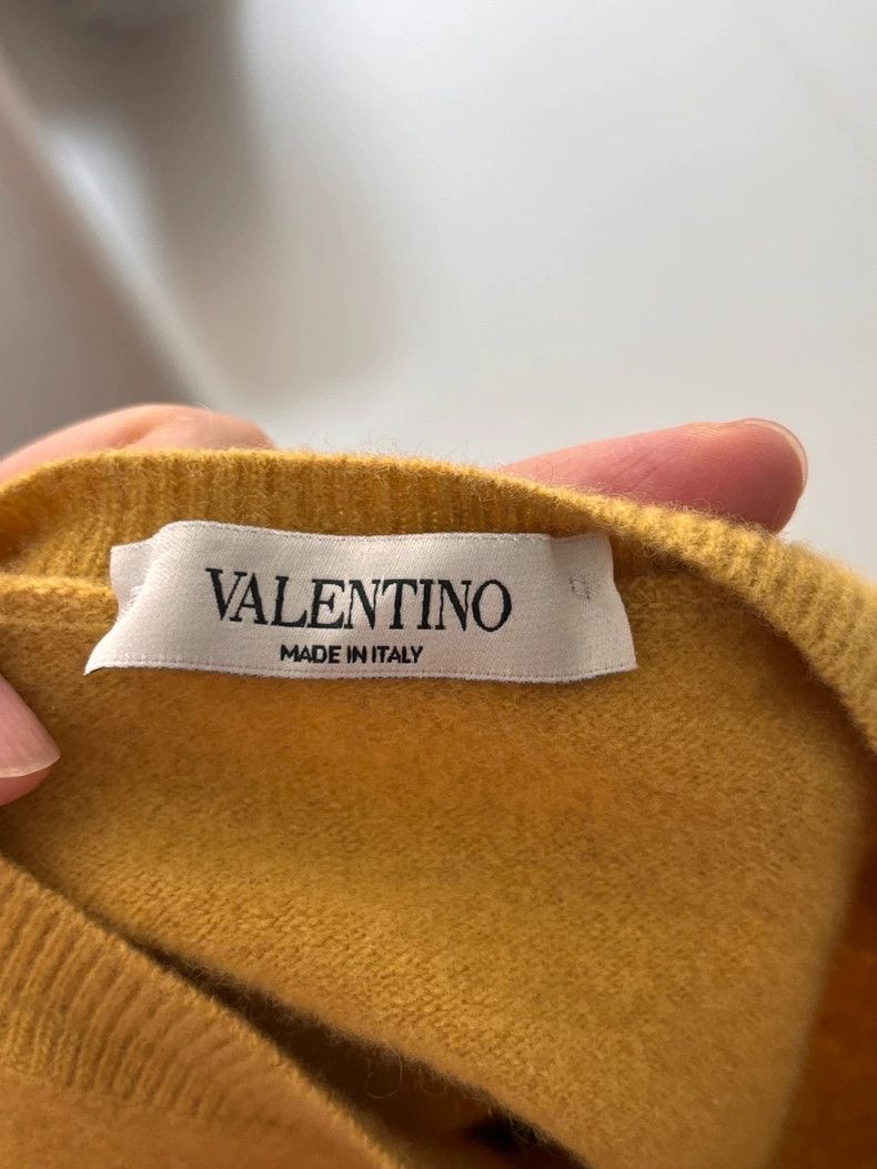 Valentino Valentino Wool Sweater with Graphic Design Size US S / EU 44-46 / 1 - 4 Thumbnail