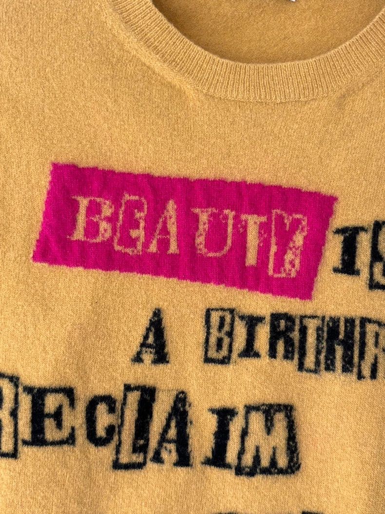 Valentino Valentino Wool Sweater with Graphic Design Size US S / EU 44-46 / 1 - 3 Thumbnail