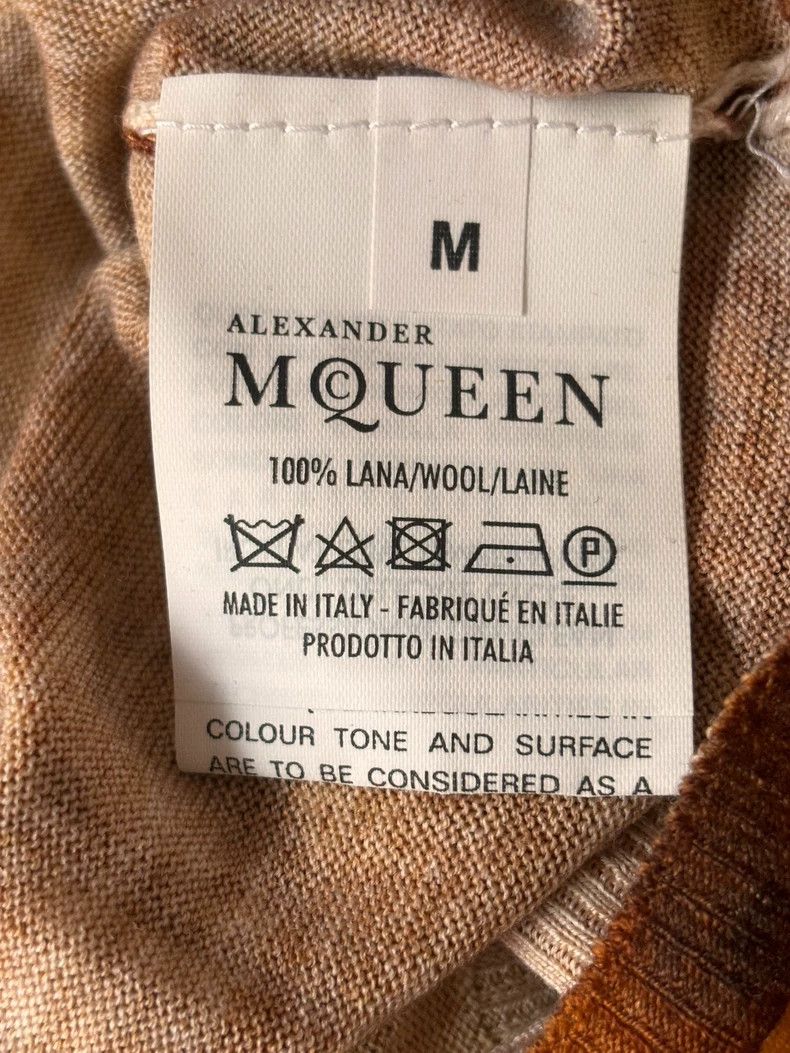 Alexander McQueen McQueen Skull Print Long Sleeve Wool Sweater Size US L / EU 52-54 / 3 - 7 Thumbnail